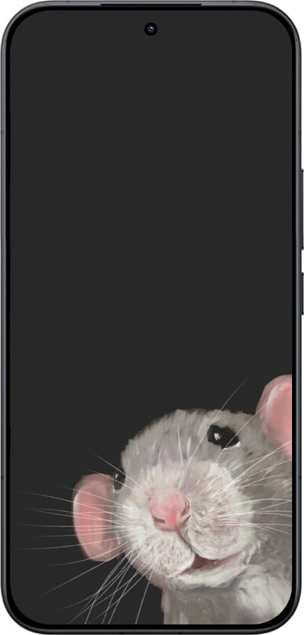 Силиконовый чехол The Peeking Rat для Xiaomi Poco F8 Ultra - 6442u-4232 изображение 