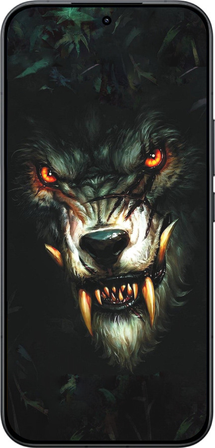 Силіконовий чехол Диявольський вовк для Xiaomi Redmi K90 Pro Max 5G - 833u-4236 изображение 
