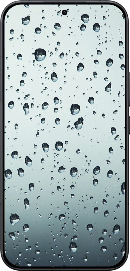 Силиконовый чехол Стекло в каплях для Xiaomi Redmi K90 Pro Max 5G - 848u-4236 изображение 