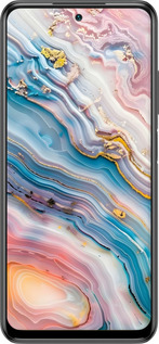 TPU чехол Мрамор красивый для Xiaomi Poco M3 Pro - 6376b-2369 изображение 
