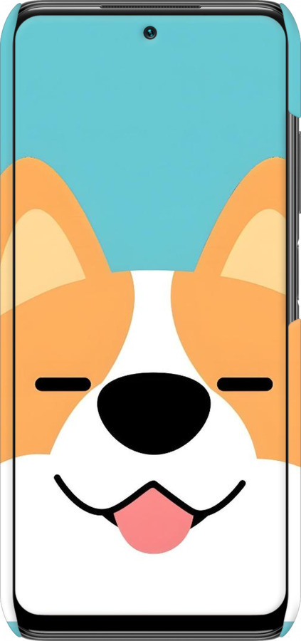 3D пластиковий матовий чехол Корги для Xiaomi Poco M3 Pro - 6280m-2369 изображение 