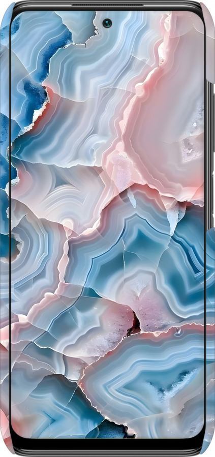 3D пластиковый матовый чехол Мрамор для Xiaomi Redmi Note 10T - 6306m-2484 изображение 