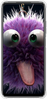 Силикон с усиленными углами чехол Пушистик для Xiaomi Redmi Note 10T - 6017sp-2484 изображение 