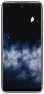 Силикон с усиленными углами чехол Ночное небо для Xiaomi Poco M3 Pro - 6450sp-2369 изображение 