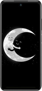 Силиконовый чехол Лунные объятия для Xiaomi Poco M3 Pro - 6508u-2369 изображение 