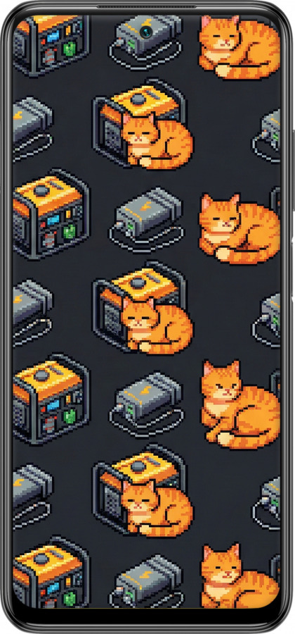 Силиконовый чехол Autonomous Zone для Xiaomi Redmi Note 10 5G - 6771u-2556 изображение 