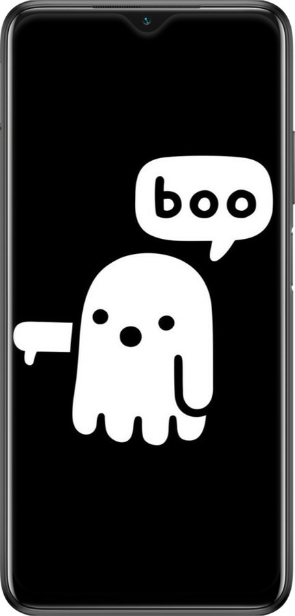 TPU чехол Привид Несхвалення для Xiaomi Poco M3 - 6431b-2200 изображение 