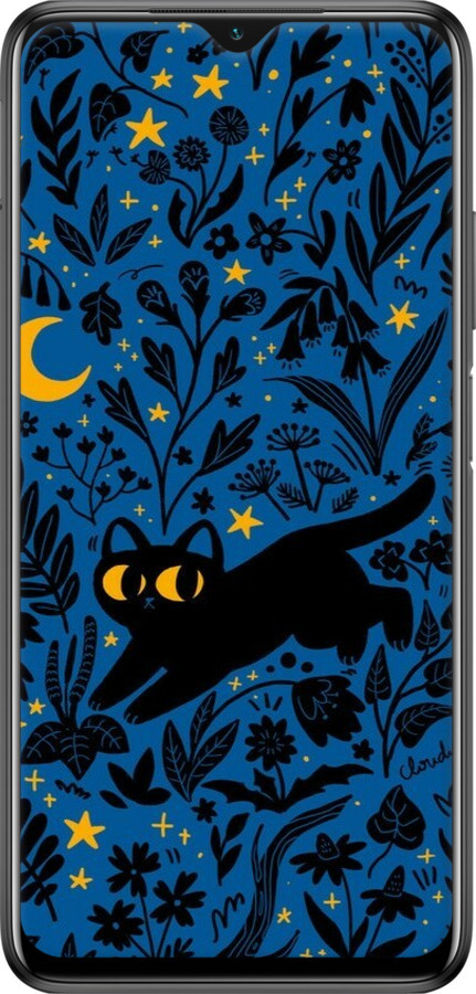 TPU чехол Летняя ночь для Xiaomi Poco M3 - 6472b-2200 изображение 