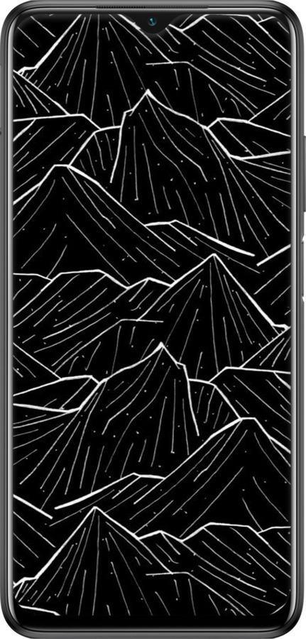 TPU чехол С изображением Темных гор для Xiaomi Poco M3 - 6489b-2200 изображение 