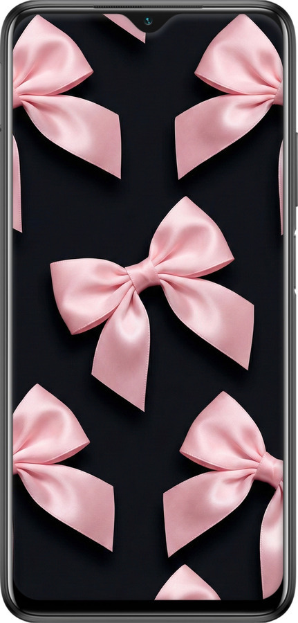 TPU чехол Coquette Ribbons Dark Coquette для Xiaomi Poco M3 - 6767b-2200 изображение 