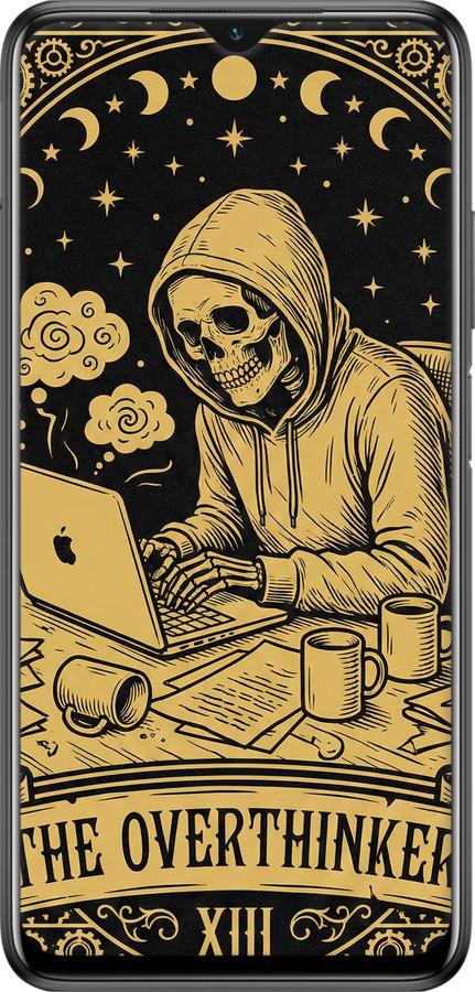 TPU чехол The Overthinker для Xiaomi Poco M3 - 6774b-2200 изображение 