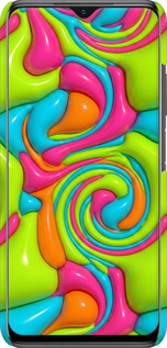 3D пластиковий матовий чехол Y2K Jelly Dream для Xiaomi Poco M3 - 6780m-2200 изображение 