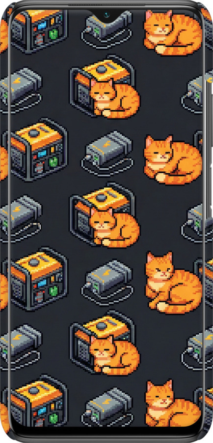 3D пластиковый матовый чехол Autonomous Zone для Xiaomi Poco M3 - 6771m-2200 изображение 