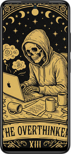 TPU чехол The Overthinker для Xiaomi Poco M4 Pro - 6774b-2592 изображение 