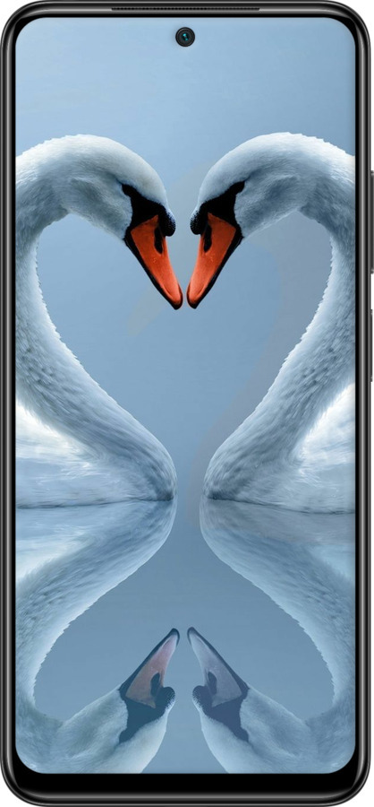 TPU чехол Лебеди для Xiaomi Poco M4 Pro - 6007b-2592 изображение 