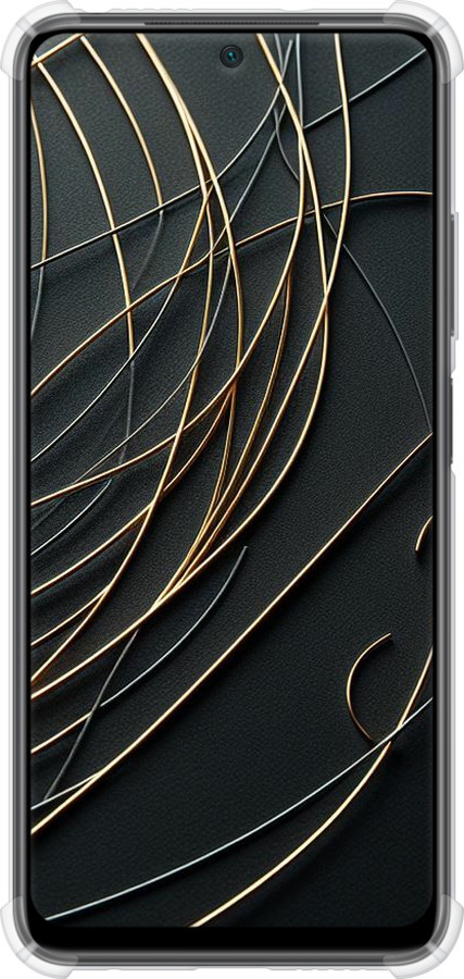 Силикон с усиленными углами чехол Связь между мирами для Xiaomi Poco M4 Pro - 5837sp-2592 изображение 