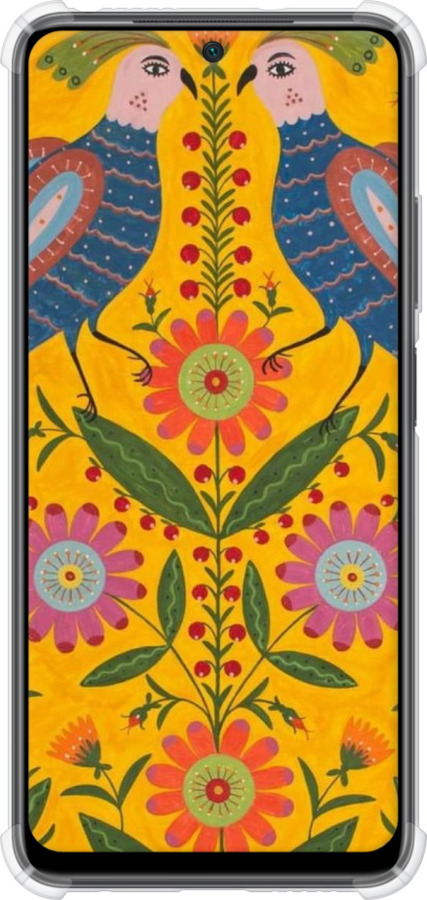 Силикон с усиленными углами чехол Примаченко4 для Xiaomi Poco M4 Pro - 5912sp-2592 изображение 