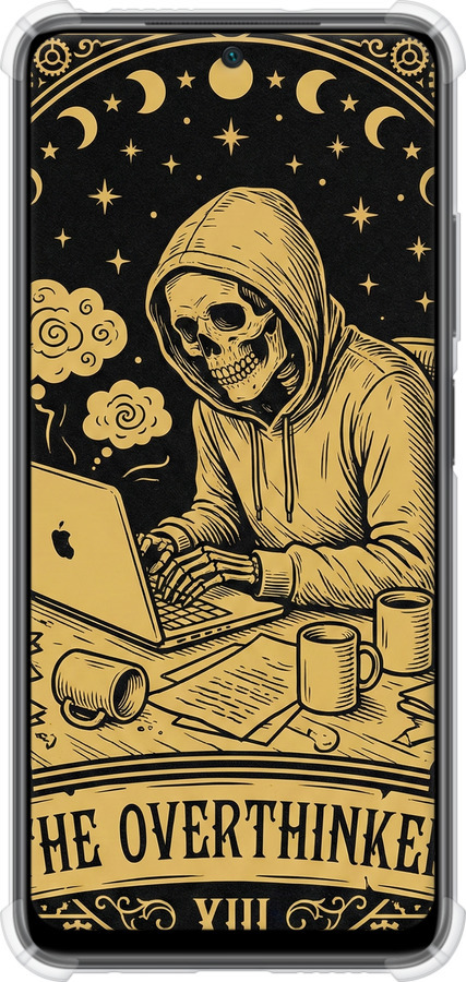 Силіконовий протиударний с посиленими кутами чехол The Overthinker для Xiaomi Poco M4 Pro - 6774sp-2592 изображение 