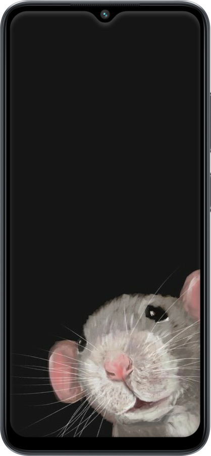 TPU чехол The Peeking Rat для Xiaomi Poco M5 - 6442b-2767 изображение 