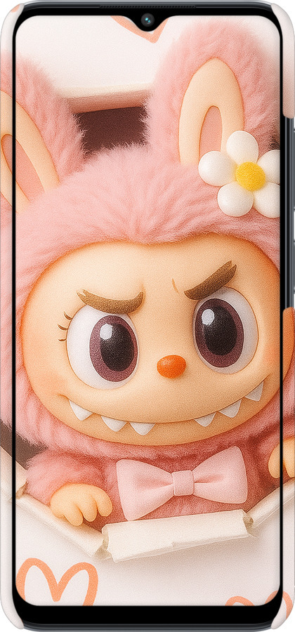 3D пластиковый матовый чехол Лабубу 2 для Xiaomi Poco M5 - 6710m-2767 изображение 