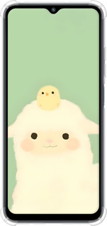 Силикон с усиленными углами чехол Барашек и ципленок для Xiaomi Poco M5 - 6369sp-2767 изображение 