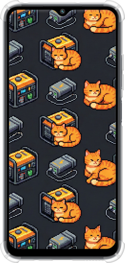 Силикон с усиленными углами чехол Autonomous Zone для Xiaomi Poco M5 - 6771sp-2767 изображение 