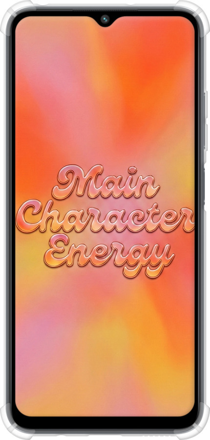 Силикон с усиленными углами чехол Aura Gradient Main Character Energy Aesthetic Y2K для Xiaomi Poco M5 - 6783sp-2767 изображение 