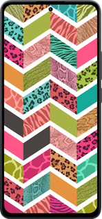 Силіконовий чехол Шеврон v3 для Xiaomi Poco M7 Pro 5G - 1058u-3942 изображение 