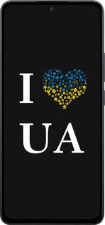 Силиконовый чехол I love UA для Xiaomi Poco M7 Pro 5G - 1112u-3942 изображение 