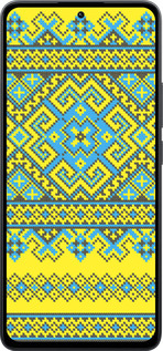 Силіконовий чехол Вишиванка 41 для Xiaomi Poco M7 Pro 5G - 1175u-3942 изображение 