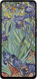 Силиконовый чехол Винсент Ван Гог. Ирисы для Xiaomi Poco M7 Pro 5G - 161u-3942 изображение 