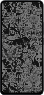 Силіконовий чехол Чорно-сірий стікер бомбінг для Xiaomi Poco M7 Pro 5G - 2432u-3942 изображение 