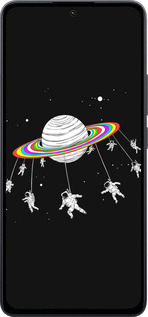 Силіконовий чехол Місячна карусель для Xiaomi Poco M7 Pro 5G - 4136u-3942 изображение 