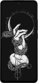 Силиконовый чехол Змея в руке для Xiaomi Poco M7 Pro 5G - 4149u-3942 изображение 