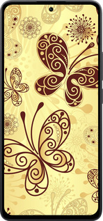 Силіконовий чехол Красиві метелики для Xiaomi Poco M7 Pro 5G - 4170u-3942 изображение 