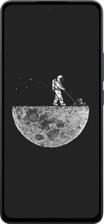 Силиконовый чехол Moon in dark для Xiaomi Poco M7 Pro 5G - 4176u-3942 изображение 
