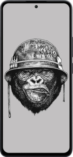 Силиконовый чехол military monkey для Xiaomi Poco M7 Pro 5G - 4177u-3942 изображение 