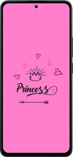 Силиконовый чехол Princess для Xiaomi Poco M7 Pro 5G - 4361u-3942 изображение 