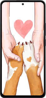 Силиконовый чехол Дружба для Xiaomi Poco M7 Pro 5G - 4410u-3942 изображение 