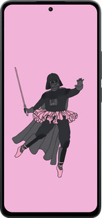 Силіконовий чехол Pink Wader для Xiaomi Poco M7 Pro 5G - 4456u-3942 изображение 