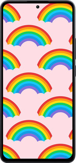 Силиконовый чехол Rainbows для Xiaomi Poco M7 Pro 5G - 4478u-3942 изображение 