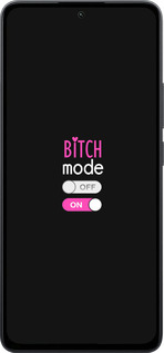 Силиконовый чехол Bitch mode для Xiaomi Poco M7 Pro 5G - 4548u-3942 изображение 