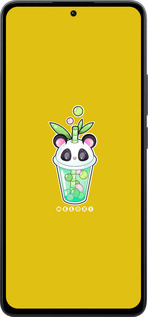 Силиконовый чехол Панда 1 для Xiaomi Poco M7 Pro 5G - 4558u-3942 изображение 