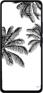 Силиконовый чехол Пальмы1 для Xiaomi Poco M7 Pro 5G - 4634u-3942 изображение 