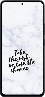 Силиконовый чехол Рискнуть или потерять шанс для Xiaomi Poco M7 Pro 5G - 4866u-3942 изображение 