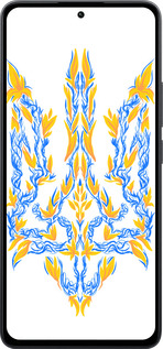 Силиконовый чехол Герб Украины v3 для Xiaomi Poco M7 Pro 5G - 5313u-3942 изображение 