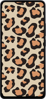 Силиконовый чехол Пятна леопарда v2 для Xiaomi Poco M7 Pro 5G - 5496u-3942 изображение 