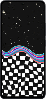 Силиконовый чехол Абстрактный космос для Xiaomi Poco M7 Pro 5G - 5512u-3942 изображение 