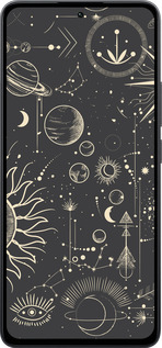 Силиконовый чехол Фаза луны для Xiaomi Poco M7 Pro 5G - 5605u-3942 изображение 