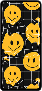 Силиконовый чехол Смайлы v3 для Xiaomi Poco M7 Pro 5G - 5623u-3942 изображение 